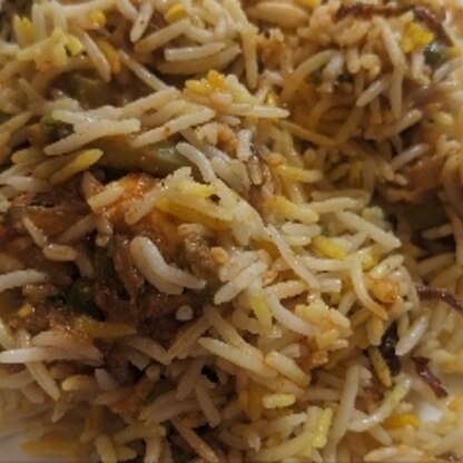 インドで買ったお米で作ってみました！